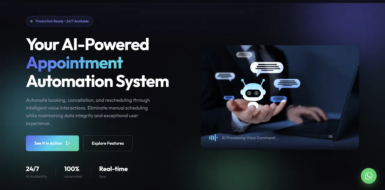 AI Receptionist - Appointment Automation