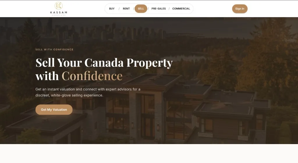 Sell with confidence and instant property valuation